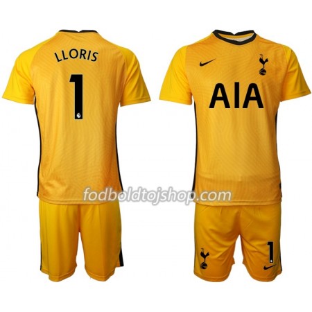 Tottenham Hotspur Hugo Lloris 1 Målmands Fodboldsæt Børn 2020-21 M002 S/S (+ Korte bukser)